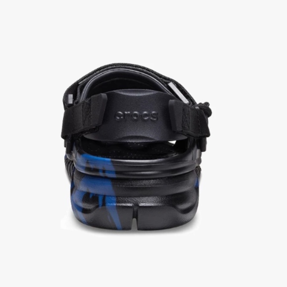 BRAND NEW IN BOX BLACK AND BLUE POST MALONE X CROC